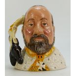 Royal Doulton large character jug Edward VII D7154 limited edition with certificate