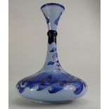 Moorcroft blue Nautical vase dated 1997 height 24cm (signed J.