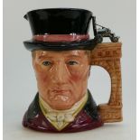 Royal Doulton large character jug limited edition George Stephenson D7093