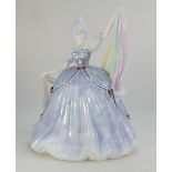 Coalport figure Rain, limited edition from The Millennium Ball collection,