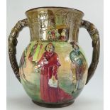 Royal Doulton large two handled loving cup The Three Muskateers, limited edition of 600,