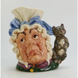 Royal Doulton large character jug The Cook and The Cheshire Cat D6842