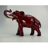 Royal Doulton Flambe elephant height 17cm