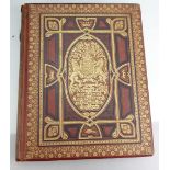 A collection of antique leather books Picturesque Views of Country Seats of the Noblemen Gentlemen