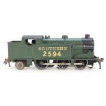 Hornby Dublo 00 Gauge 3 rail 0-6-2 EDL7 Tank Locomotive painted as Southern 2594