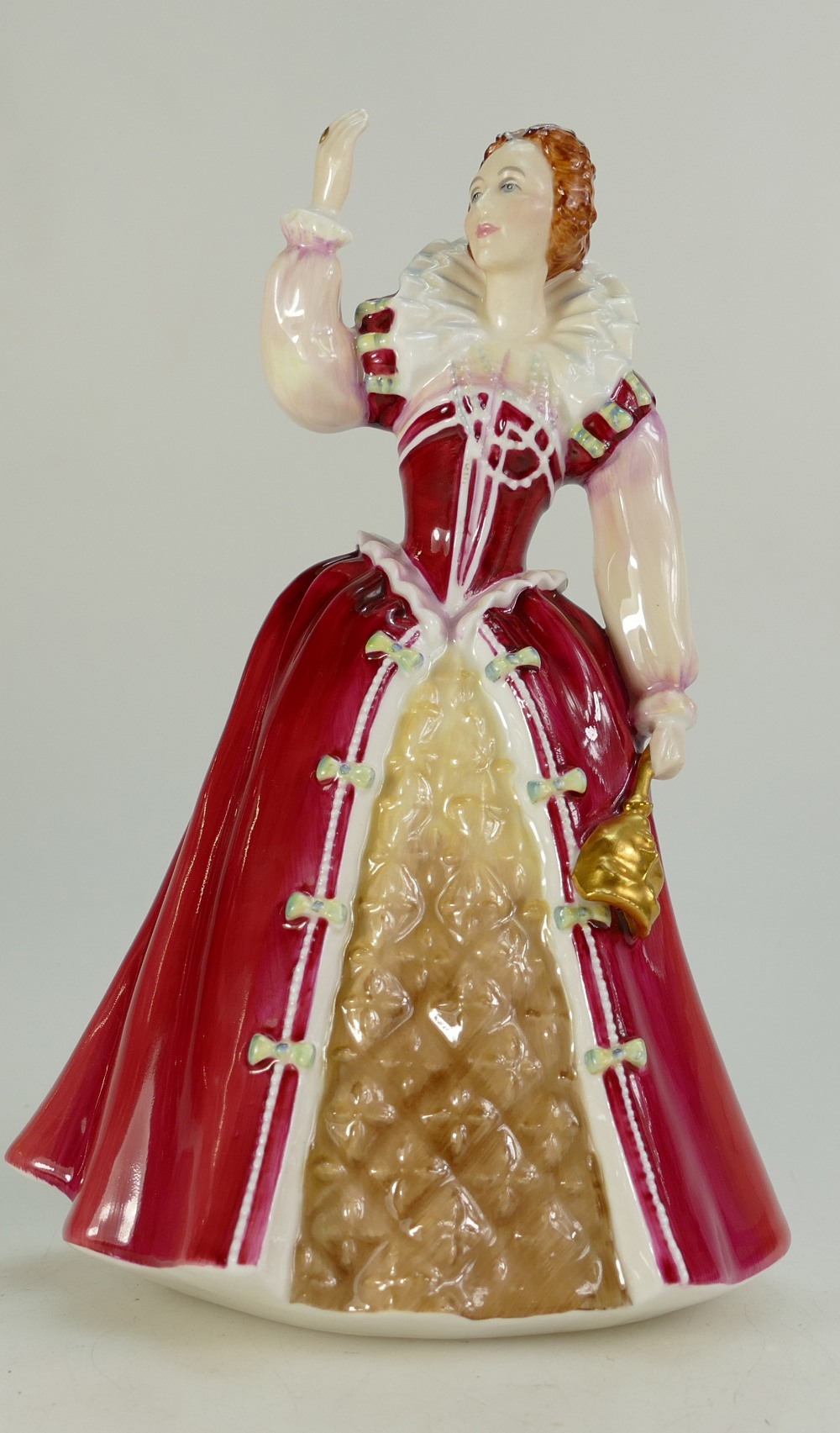 Royal Doulton figure Queen Elizabeth I HN3099, limited edition from the Queens Of The Realm series,