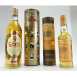 William Grants Millennium family reserve finest scotch Whisky 70cl and Glenmorangie single Highland