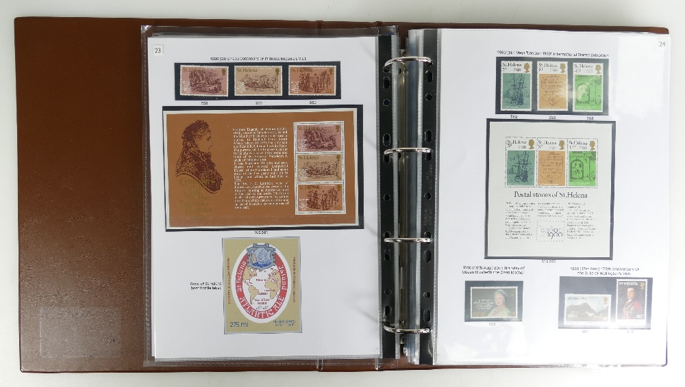 A superb collection of stamps from St Helena, to include early QV (SG1,2A,8,11,15,20,27,29,30), - Image 3 of 12