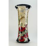 Moorcroft Prestige Flanders Field vase designer Rachel Bishop height 47cm