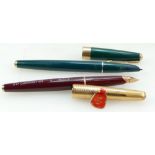 Parker 65 Consort Fountain Pen together with similar item (2)