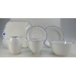 Shelley tea set in a hotel/cafe design,