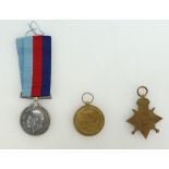A group of medals awarded to CPL T Lees bed reg including 1914-1915 Star,