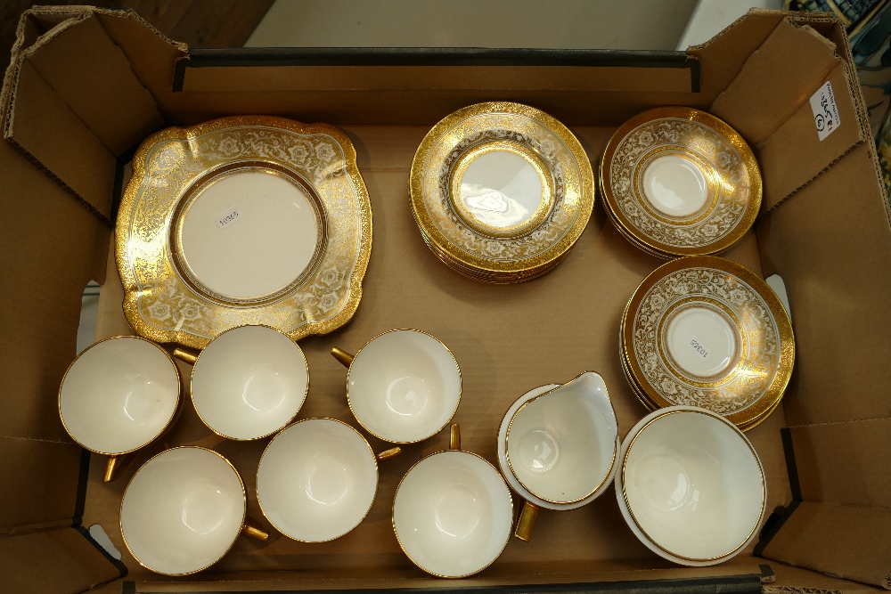 A collection of Minton Porcelain Ball items to include 21 piece teaset - Image 2 of 2