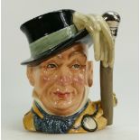 Royal Doulton large character jug limited edition Mr Micawber D7040 limited edition
