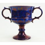 Dudson lustre chalice by Gordon Forsyth. Dated 1923.