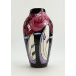 Moorcroft Bellahouston vase by designer Emma Bossons FRSA height 21cm