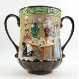 Royal Doulton two handled loving cup Pottery In The Past D6696,