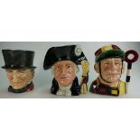 Royal Doulton large character jugs The Jockey D6625,