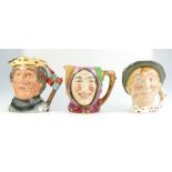 Royal Doulton large character jugs Touchstone,