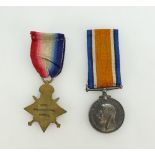 A pair of medals awarded to 19776 Pte J.