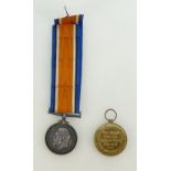 A pair of medals awarded to 30955 Pte W Chance Worc R comprising Civilisation and Victory medal (2)