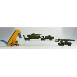 Group of 3 boxed Dinky Supertoys - 667 Missile Servicing Platform (E) with broken stabilizer,