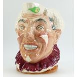Royal Doulton large character jug White Haired Clown