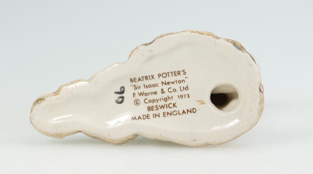 Beswick Beatrix Potter figure Sir Isaac Newton BP3B - Bild 2 aus 3