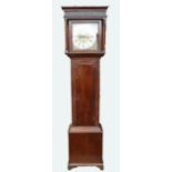 John Baddley Tong mahogany cased early 18th century long cased clock