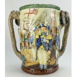 Royal Doulton large two handled loving cup Nelson, limited edition of 600,