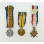 A set of First World War medals to include Victory & civilisation medal and 1914-1915 Star awarded