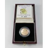Royal Mint 1994 gold proof full sovereign,