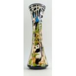 Moorcroft Sichaun Giant Pandas vase trial 16/11/16 designer Kerry Goodwin height 40cm