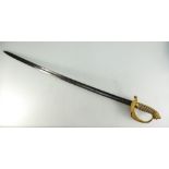 19th century British Naval officers dress sword,