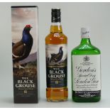 The Black Grouse blended scotch whisky in box and Gordons special dry Gin (2)