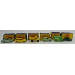 Group of six Matchbox Lesney vehicles boxed.