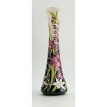 Moorcroft Wild Gladiolus vase limited edition height 31cm