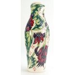 Moorcroft vase decorated in the Bronwyns Bouquet design, height 25cm,