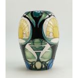 Moorcroft Rising Sun vase trial 11/10/16 vase height 13cm