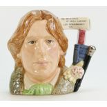 Royal Doulton large character jug Oscar Wilde D7146 limited edition