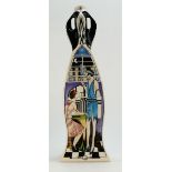 Moorcroft Manhatton Charleston vase trial 3/10/16 designer Paul Hilditch height 47cm