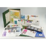 Collection of GB Mint stamp presentation sets including high value castles £1 - £5, mint booklet,