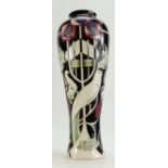 Moorcroft Talwin vase designed by Nicola Slaney height 36cm