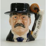 Royal Doulton large character jug Lord Chamberlain D7296 limited edition with certificate (Pascoe