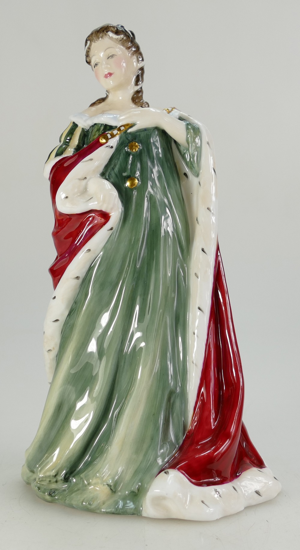 Royal Doulton figure Queen Anne HN3141, limited edition from the Queens Of The Realm series,