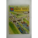 Corgi Toys late 1950's-60's sales catalogue, price 3d, some pen tick marks inside.