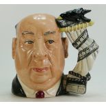 Royal Doulton large character jug Alfred Hitchcock D6987