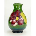 Walter Moorcroft large vase decorated in the Clematis design, height 21.