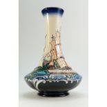 Moorcroft Launching Liberty vase designer Paul Hilditch height 28cm