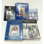 A collection of pottery related books to include Royal Doulton Figures Eyles & Dennis,